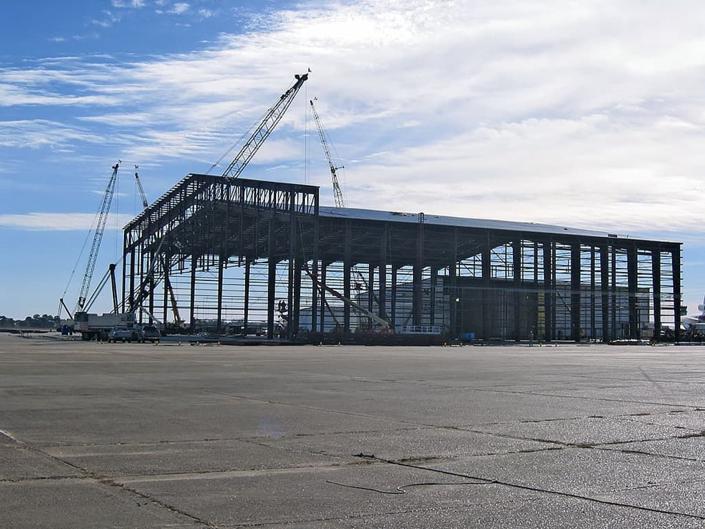 Steel Building Airport Hangar